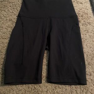 Lululemon Black Bike Shorts